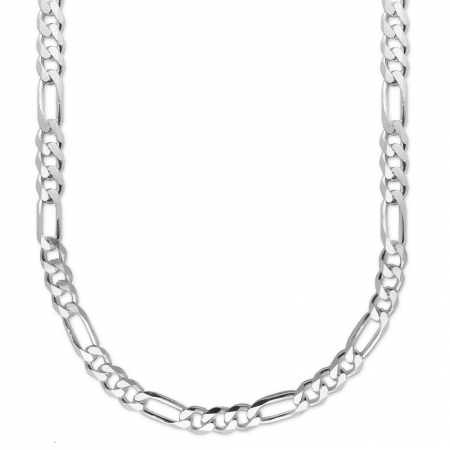 Lant argint 925 figaro 60 cm lungime si 6 mm grosime - Classical You LAN070 [1]