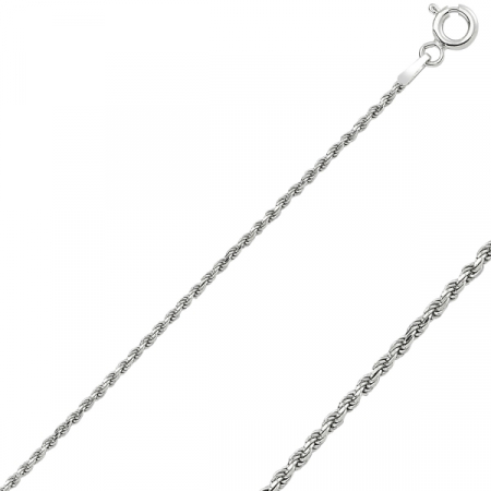 Lant argint 925 placat cu rodiu model sfoara - LTU0042 [0]