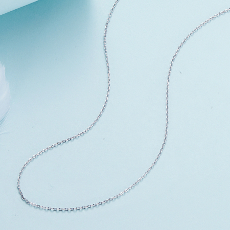 Lant argint ajustabil cu zale [4]