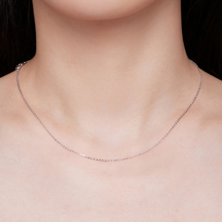 Lant argint cu zale ovale [1]