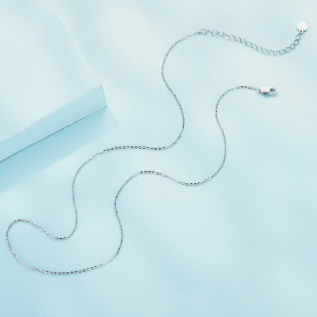 Lant argint cu zale ovale [2]