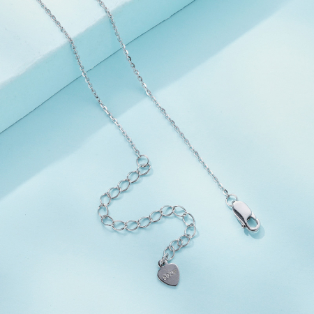 Lant argint cu zale ovale [7]