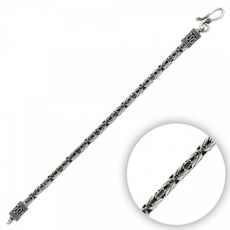 Bratara argint King de 5 mm [1]