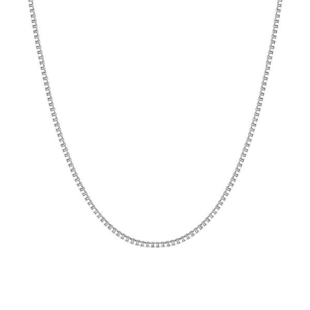 Lant argint reglabil model cubic