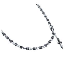 Lant argint 925 TWISTED BLADE 58 cm [0]