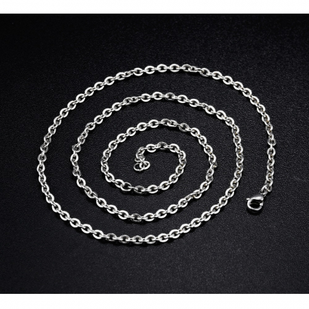 Lant inox argintiu 0.8 mm x 65 [2]