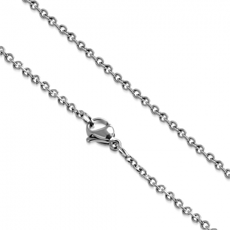 Lant inox cu zale ovale 2 mm si 50 cm [2]
