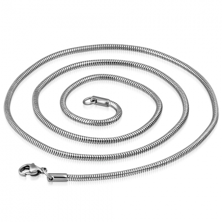 Lant inox model sarpe 2,4 mm si 61 cm LSL0007 [1]