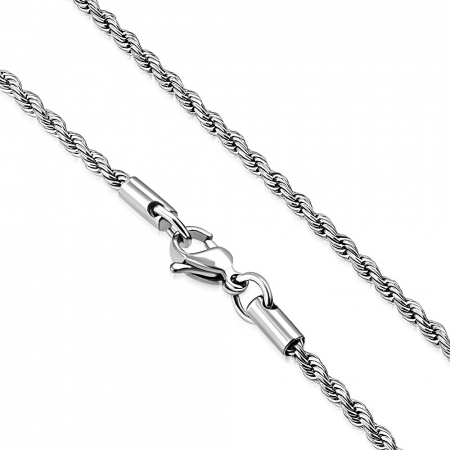 Lant inox model sfoara 2,5 mm si 60 cm [0]