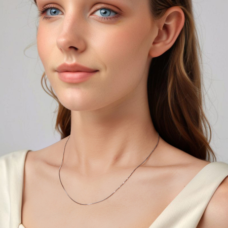 Lantisor argint cubic [2]