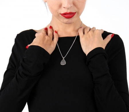 Pandant argint 925 cu doua fete I have a Dream si all things are possible PSX0601 [3]