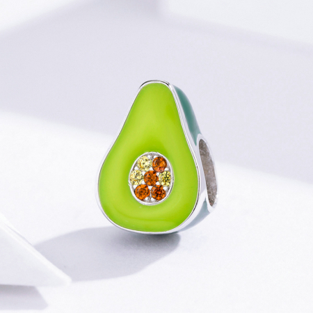 Pandantiv argint  avocado [2]