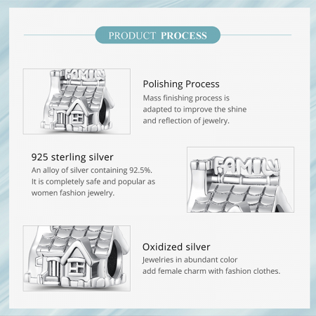 Pandantiv argint casa familiei [10]