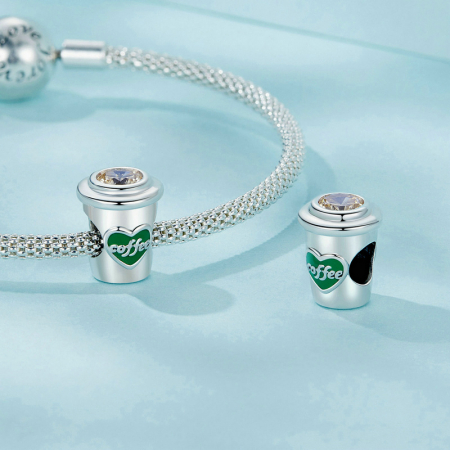 Pandantiv argint Coffee [5]