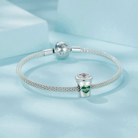 Pandantiv argint Coffee [6]