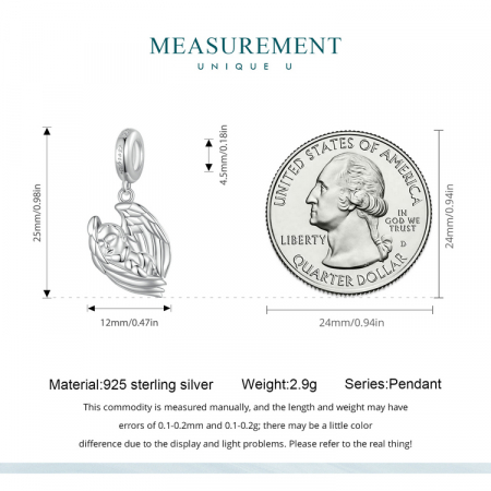 Pandantiv argint ingeras [8]