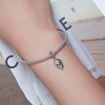 Pandantiv argint craniu [4]