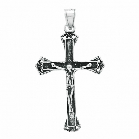 Pandantiv argint cruce cu rastignirea lui Isus PSX0520 [1]