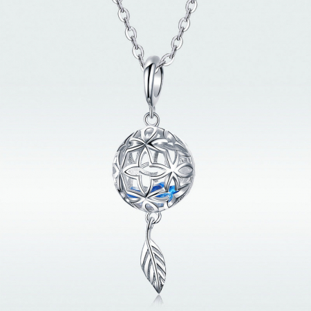 Pandantiv argint cu flori [6]