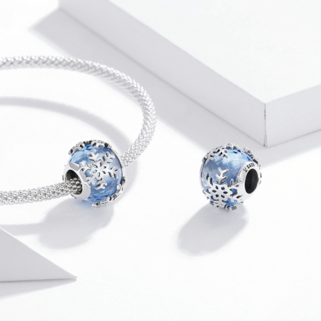 Pandantiv argint cu fulgi de nea [3]