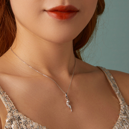 Pandantiv argint cu lalea [11]