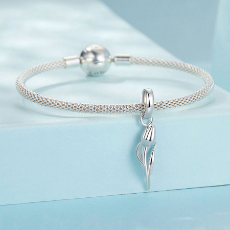 Pandantiv argint cu lalea [6]