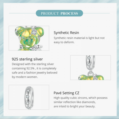 Pandantiv argint cu ursulet [10]