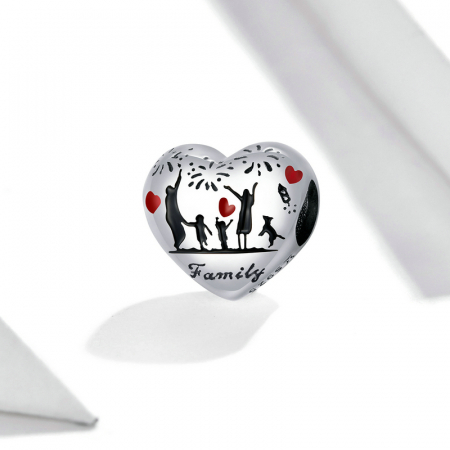 Talisman argint inimoara familie fericita [1]