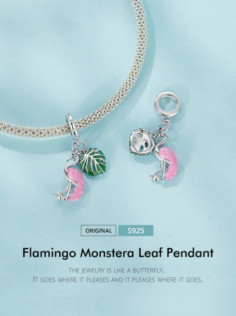 Pandantiv argint Flamingo [15]