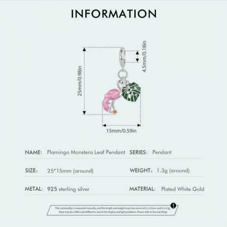 Pandantiv argint Flamingo [11]