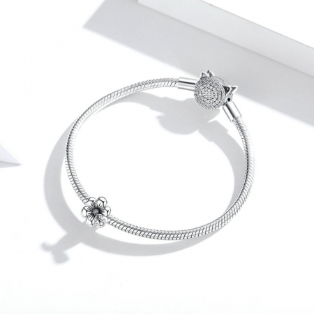 Pandantiv argint floare cu gargarita [2]