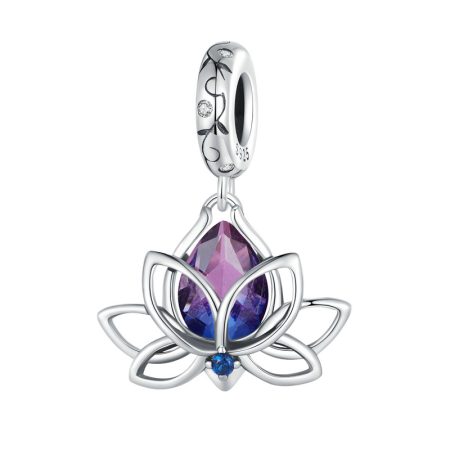 Pandantiv argint Floare de Lotus