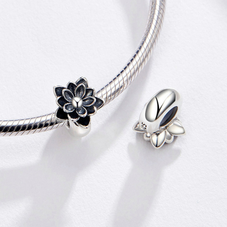 Pandantiv argint floare de lotus [1]