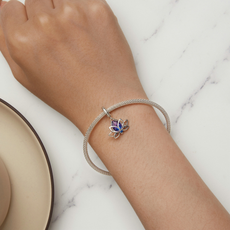 Pandantiv argint Floare de Lotus [5]