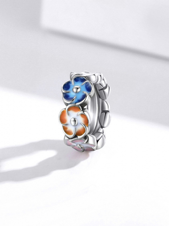 Pandantiv argint hortensii [2]