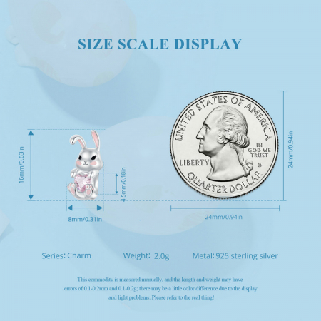 Pandantiv argint iepuras [10]