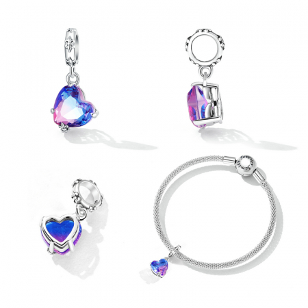 Pandantiv argint inima [6]