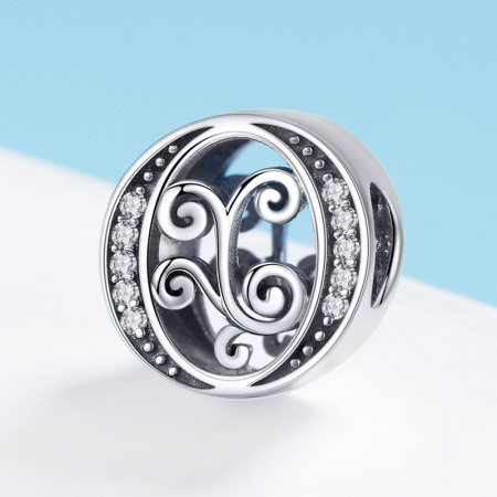 Pandantiv argint litera O [1]