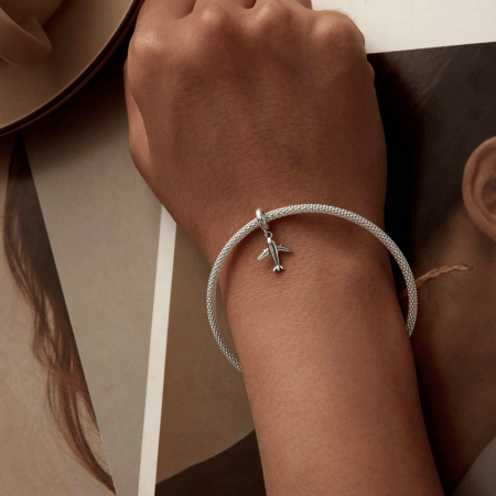 Pandantiv argint mini avion [6]