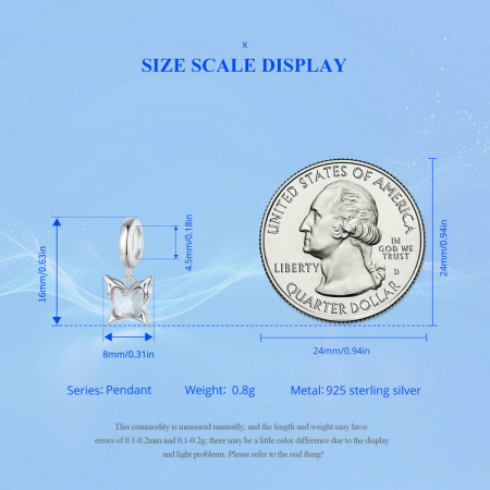 Pandantiv argint fluturas [18]