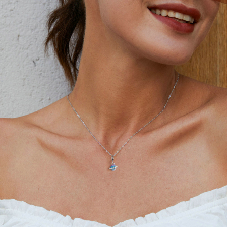 Pandantiv argint mini planeta [3]