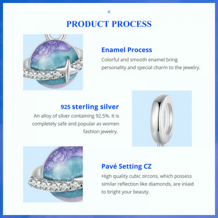 Pandantiv argint mini planeta [16]