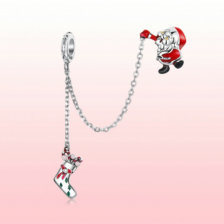 Pandantiv argint Mos Craciun [6]