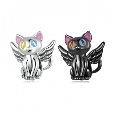 Pandantiv argint pisicuta inger [9]