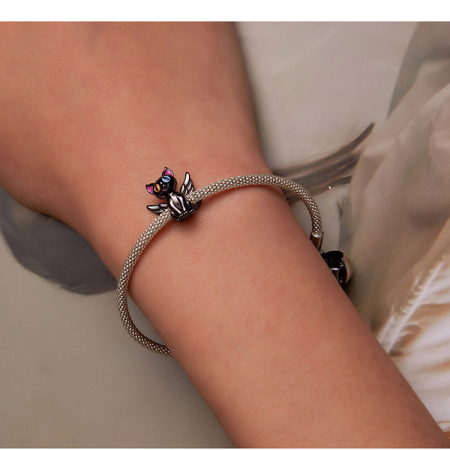 Pandantiv argint pisicuta inger [6]