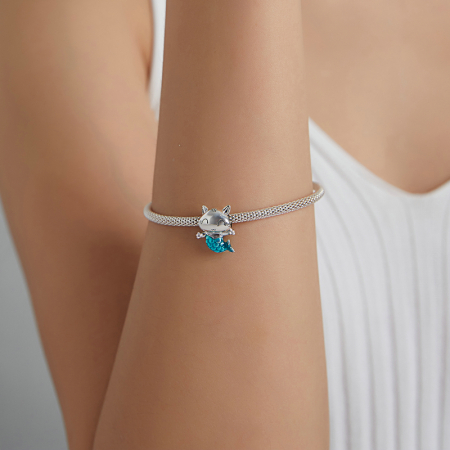 Pandantiv argint pisicuta sirena [1]