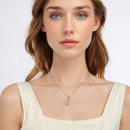 Pandantiv argint Potcoava Norocoasa [1]