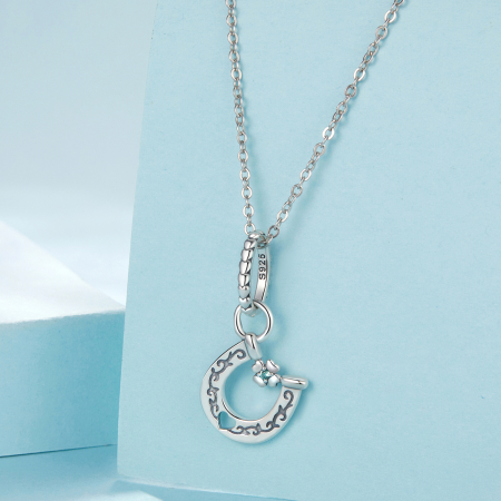 Pandantiv argint Potcoava Norocoasa [5]