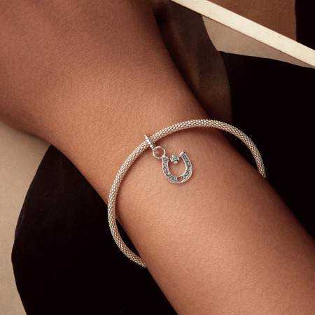 Pandantiv argint Potcoava Norocoasa [2]