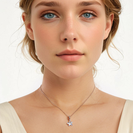 Pandantiv argint stea de mare [5]